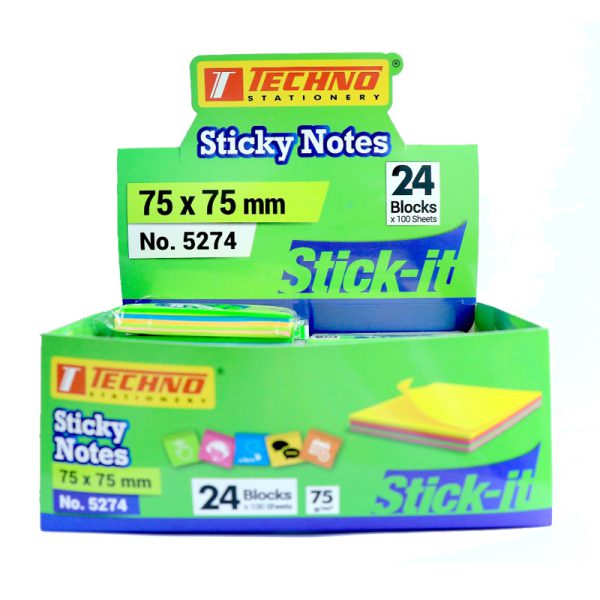 بهترین قیمت خرید کاغذ یاداشت چسب دارکد 5274