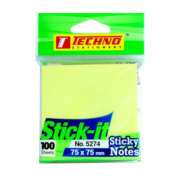 بهترین کیفیت کاغذ یاداشت چسب دارمربع تکنو